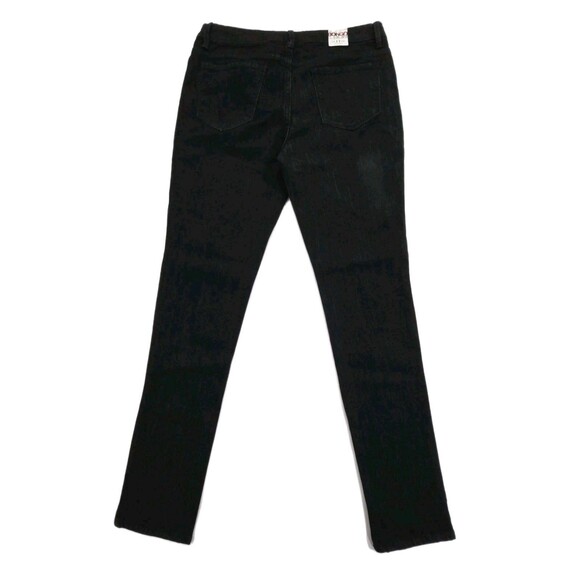Bongo Y2K Skinny Jeans Mid Rise Black Wash HT01 Sears Juniors Size 11 NWT - Picture 8 of 16